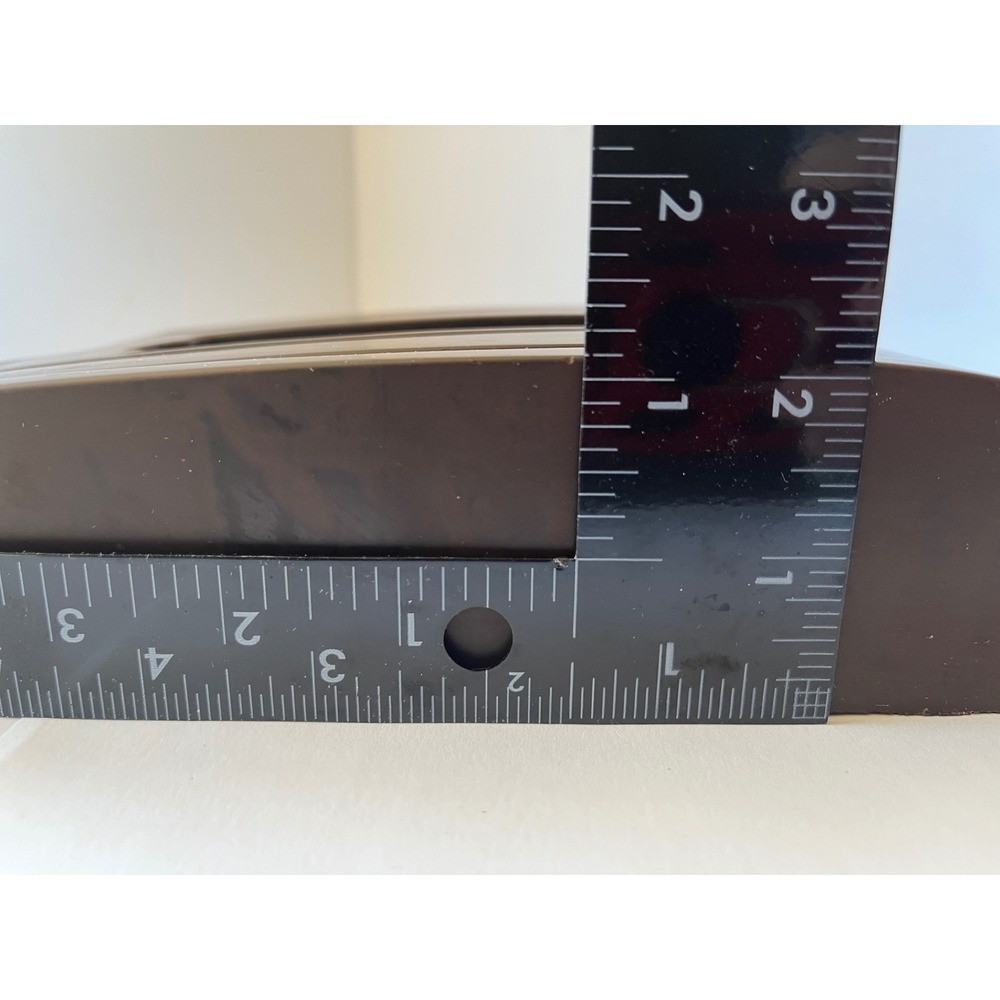 Vintage Cutco Brown 5 Slot Knife Holder Wall Mount In-Drawer Storage Made in USA - Picture 8 of 11